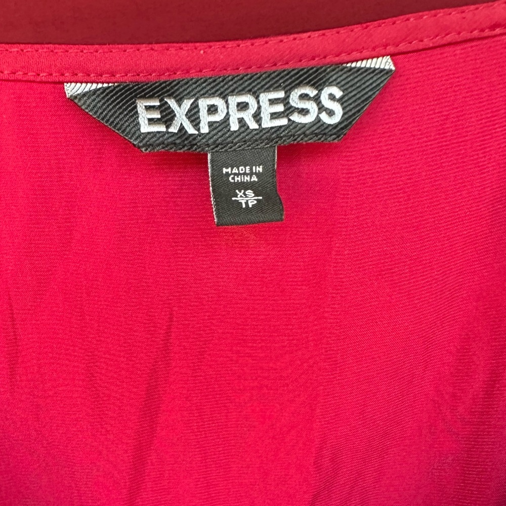 Express Ruby Ruffle Blouse - image 3